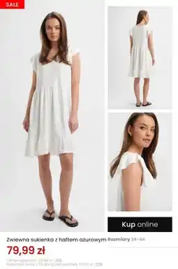 Top Secret Sukienka zwiewna z haftem ażurowym oferta
