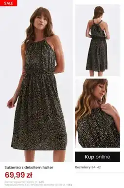 Top Secret Sukienka z dekoltem halter oferta