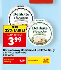 Biedronka Ser pleśniowy Delikate oferta