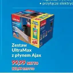 Makro Zestaw Vileda UltraMax z płynem Ajax oferta