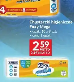 Makro Chusteczki higieniczne Foxy Mega 10-pak oferta