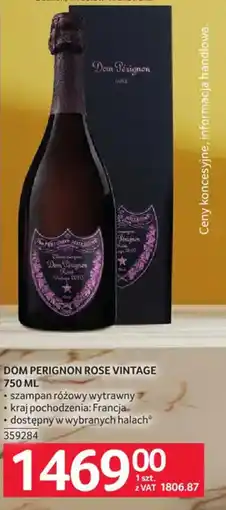 Selgros Dom perignon rose vintage oferta