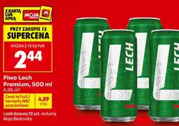 Biedronka Piwo Lech Premium oferta