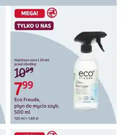 Rossmann Płyn do mycia szyb Eco Freude oferta