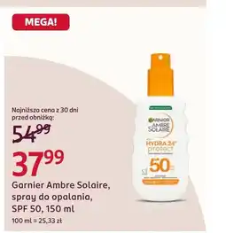 Rossmann Spray do opalania Garnier oferta