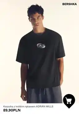 Bershka Koszulka z krótkim rękawem Bershka Adrián Mills oferta