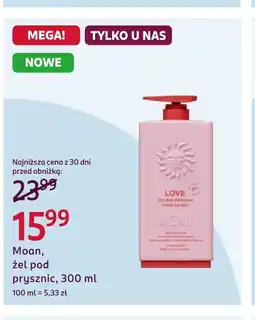 Rossmann Żel pod prysznic Moan oferta