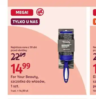 Rossmann Szczotka do włosów For Your Beauty oferta