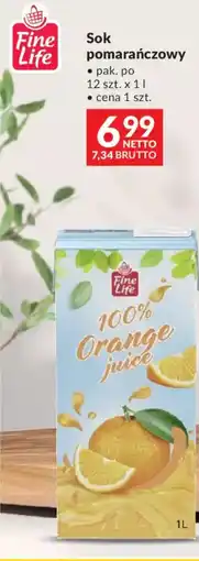 Makro Sok pomarańczowy Fine Life oferta