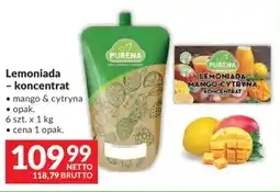 Makro Lemoniada mango & cytryna Purena oferta