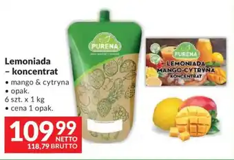 Lemoniada mango & cytryna Purena