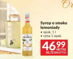 Makro Syrop o smaku lemoniady Monin oferta