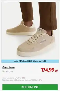 eobuwie Sneakersy Guess Jeans oferta