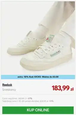 eobuwie Sneakersy Reebok oferta