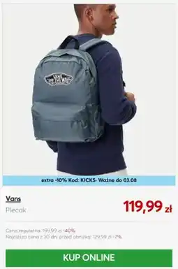 eobuwie Plecak Vans oferta