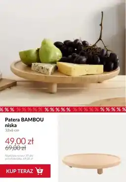 Homla Patera BAMBOU niska 32x6 cm oferta