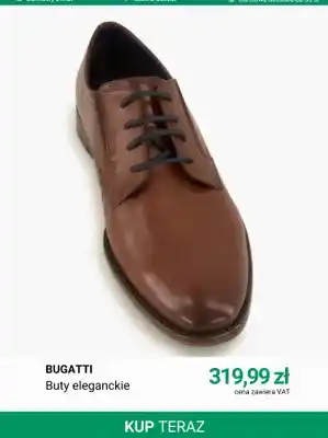 Buty eleganckie Bugatti