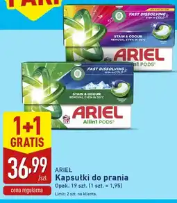 ALDI Kapsułki do prania Ariel Allin1 Pods Mountain Spring oferta
