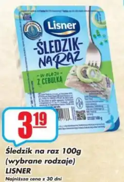 Sezamek Śledzik na raz LISNER oferta