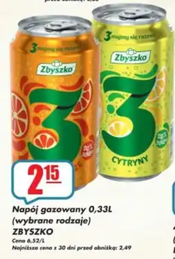 Sezamek Napój gazowany ZBYSZKO oferta