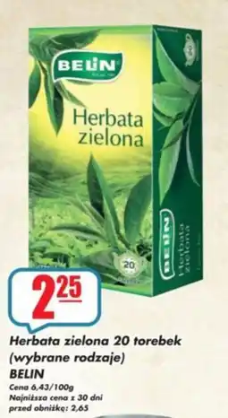 Sezamek Herbata zielona BELIN oferta