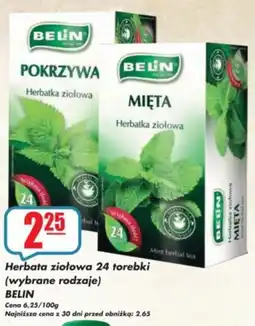 Sezamek Herbatka ziołowa BELIN oferta