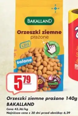 Sezamek Orzeszki ziemne prażone BAKALLAND oferta