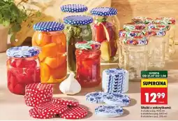 Biedronka Słoiki z zakrętkami oferta