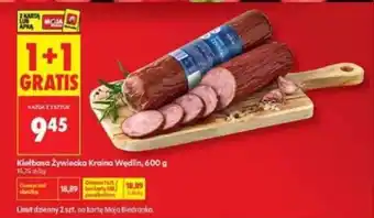 Biedronka Kiełbasa Żywiecka Kraina Wędlin 600 g oferta