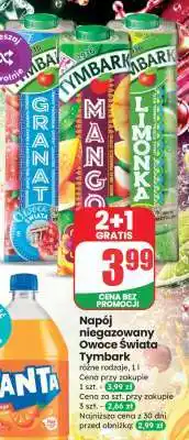 Dino Napój niegazowany Owoce Świata Tymbark oferta