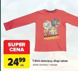 Carrefour T-Shirt dziecięcy, długi rękaw oferta