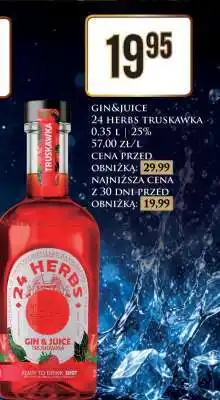 Dino GIN&JUICE 24 HERBS TRUSKAWKA oferta