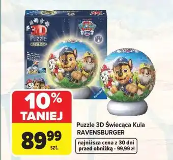 Puzzle 3D Świecąca Kula RAVENSBURGER