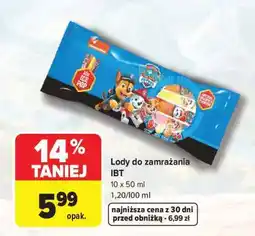 Carrefour Lody do zamrażania IBT oferta