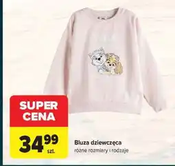 Carrefour Bluza dziewczęca oferta