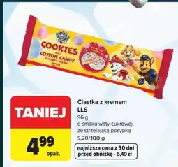 Carrefour Ciastka z kremem LLS oferta