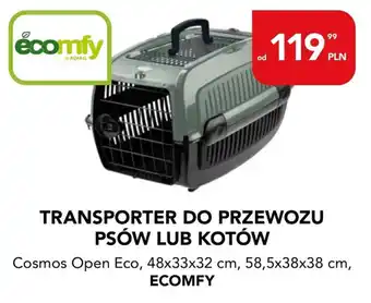 Transporter do przewozu psów lub kotów Cosmos Open Eco, ECOMFY