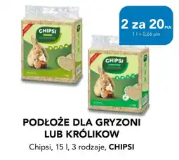 AquaelZOO Podłoże dla gryzoni lub królików Chipsi oferta