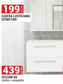 Merkury Market SZAFKA LUSTRZANA GIZMO E60 oferta