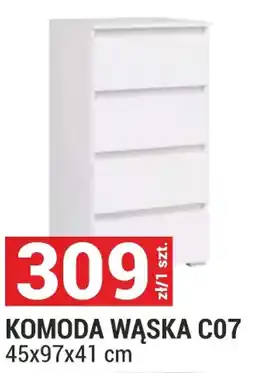 Merkury Market Komoda Wąska C07 oferta