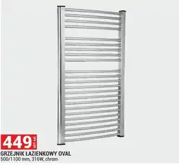 Merkury Market GRZEJNIK ŁAZIENKOWY OVAL oferta