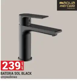 Merkury Market BATERIA SOL BLACK umywalkowa oferta
