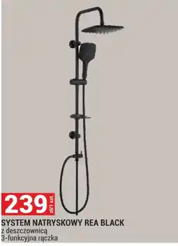 Merkury Market SYSTEM NATRYSKOWY REA BLACK oferta