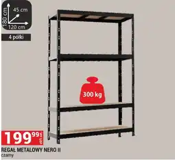Merkury Market REGAŁ METALOWY NERO II oferta
