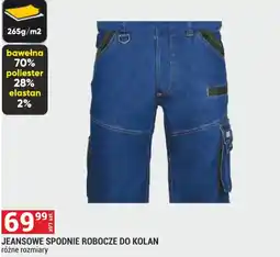 Merkury Market JEANSOWE SPÓDNIE ROBOCZE DO KOLAN oferta