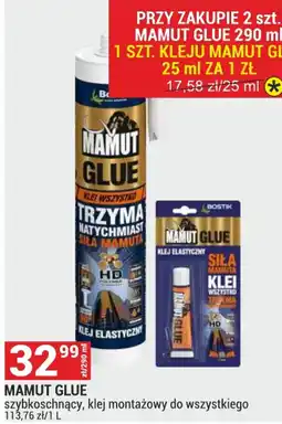 Merkury Market MAMUT GLUE szybkoschnący, klej montażowy do wszystkiego oferta