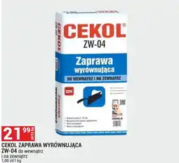 Merkury Market CEKOL ZAPRAWA WYRÓWNUJĄCA oferta