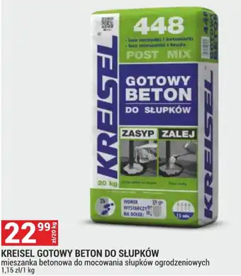 KREISEL GOTOWY BETON DO SŁUPKÓW