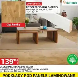 Merkury Market DESKA BARLINECKA DĄB FAMILY oferta
