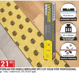 Merkury Market Podkład pod panele winylowe SPC LVT Solid Step Professional oferta
